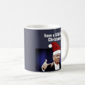 Donald- Trumpweihnachtskaffee-Tassen, GEWINNEND Kaffeetasse (VorderseiteRechts)