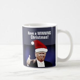 Donald- Trumpweihnachtskaffee-Tassen, GEWINNEND Kaffeetasse
