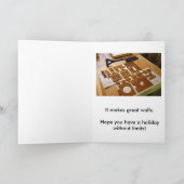 Donald- Trumpweihnachtskarte Feiertagskarte (Innenseite)