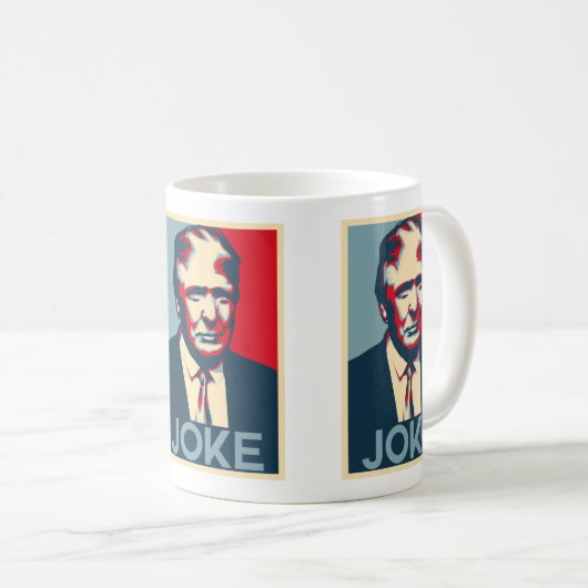 Donald- Trumpwitz-Tasse Kaffeetasse (VorderseiteRechts)