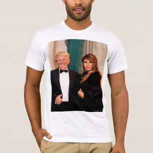 Donald- u. Melania-Trumpf T-Shirt