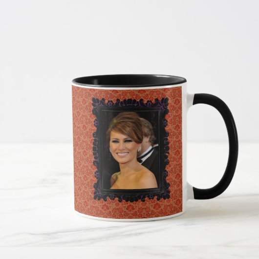 DONALD- U. MELANIA-TRUMPF TASSE (Rechts)