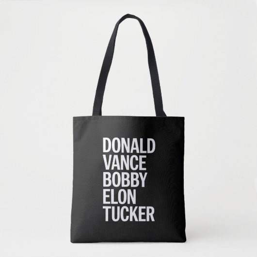 Donald Vance Bobby Elon & Tucker Tasche (Vorderseite)