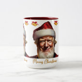 DONALD WÜNSCHT IHNEN EINEN KLEINEN CHRISTMAS ZWEIFARBIGE TASSE (Mittel)