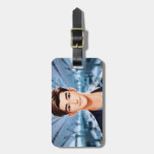 Donald . Zeichentwurf animiert Gepäckanhänger (Vorderseite vertikal)