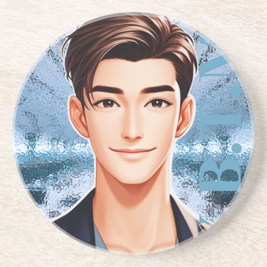 Donald . Zeichentwurf animiert Getränkeuntersetzer (Vorne)