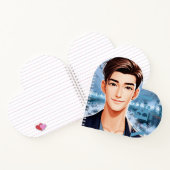 Donald . Zeichentwurf animiert Notizblock (Innenseite)