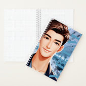 Donald . Zeichentwurf animiert Notizblock (Innen)