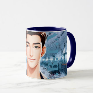 Donald . Zeichentwurf animiert Tasse