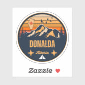 Donalda, Alberta Aufkleber (Blatt)