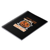 Donald's Trumpkin Pumpkin - Halloween Classic Notizblock (Linke Seite)