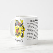 Donaldson, der Ursprung, Bedeutung und das Wappen Kaffeetasse (Vorderseite Links)