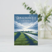 Donaldsonville USA Postkarte (Stehend Vorderseite)