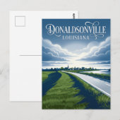 Donaldsonville USA Postkarte (Vorne/Hinten)
