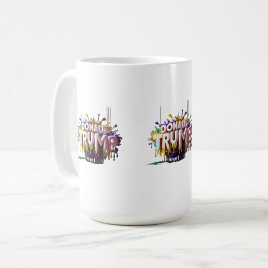 DonaldTrump Kaffeetasse (Vorderseite Links)