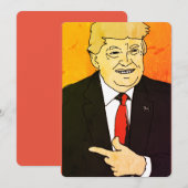 Donalkarte Einladung (Vorne/Hinten)