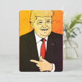 Donalkarte Einladung (Stehend Vorderseite)