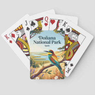Doñana-Nationalpark Spanien Spielkarten