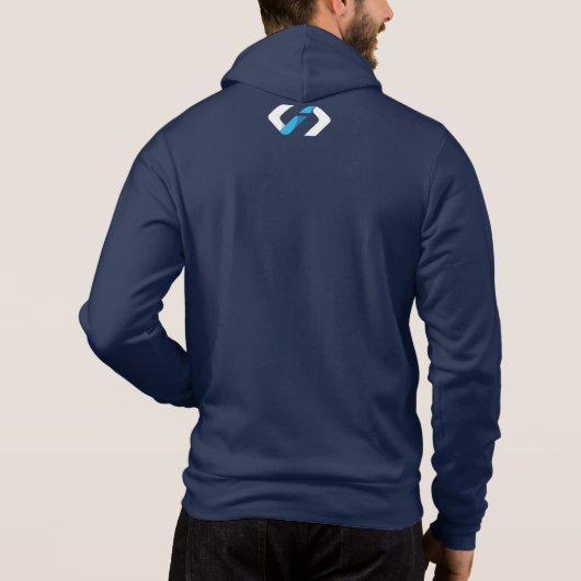 donate:code Men Hoodie (Rückseite)
