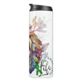 Donate Life Awareness Thermal Tumbler Thermosbecher (Nach rechts gedreht)