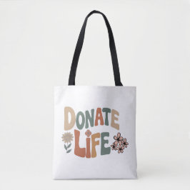 Donate Life BoHo Tasche