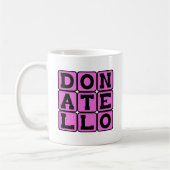 Donatello, Renaissance-Künstler Kaffeetasse (Links)