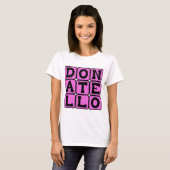 Donatello, Renaissance-Künstler T-Shirt (Vorne ganz)