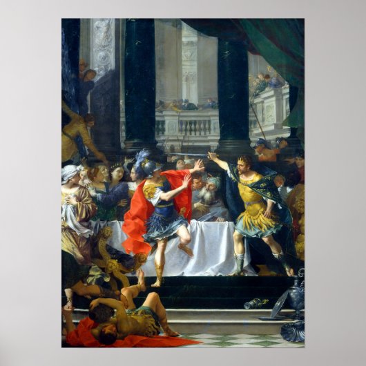 Donato Creti Alexander the Great Poster (Vorne)