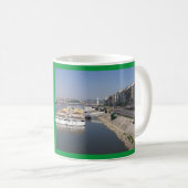 Donau, Budapest, Ungarn Kaffeetasse (VorderseiteRechts)
