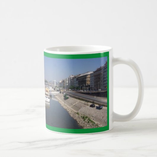 Donau, Budapest, Ungarn Kaffeetasse (Rechts)
