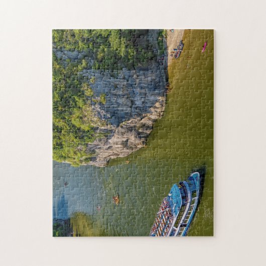 Donau Deutschland. Puzzle (Vertikal)