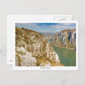 Donau Postkarte (Vorne/Hinten)