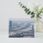 Donau und neue Donau Postkarte (Stehend Vorderseite)
