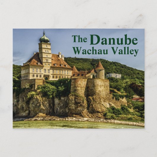 Donau und Wachau Postkarte (Vorderseite)