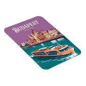 Donau Ungarn Magnet (Rechte Seite)