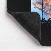 Donau Ungarn Reise Trip Donau V Mousepad (Ecke)