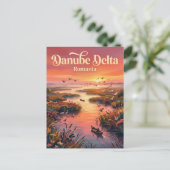 Donaudelta Rumänien Postkarte (Stehend Vorderseite)
