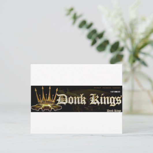 Donaukrone Postkarte (Stehend Vorderseite)