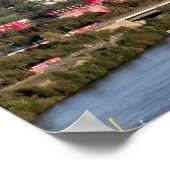 Donaustadt, Wien Österreich Poster (Ecke)