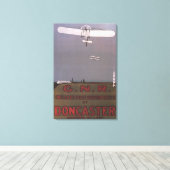 Doncaster, England - Erste Flugrennen Leinwanddruck (Insitu (Holzboden))