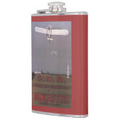 Doncaster, England - erste Luftfahrt-Rennen Flachmann (Links)