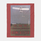 Doncaster, England - erste Luftfahrt-Rennen Fleecedecke (Vorderseite)
