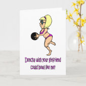 Doncha wünschte, deine Freundin könnte wie ich Karte (Gelbe Blume)