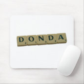 Donda Letter Tiles Mousepad (Mit Mouse)