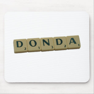 Donda Letter Tiles Mousepad