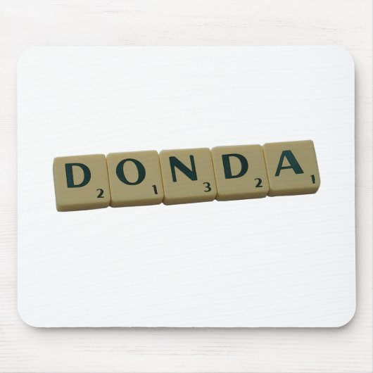 Donda Letter Tiles Mousepad (Vorne)