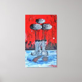 Donde La Huella Quedó Marcada Leinwanddruck