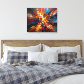 Donde Nace la Sonrisa Leinwanddruck (Insitu (Schlafzimmer))