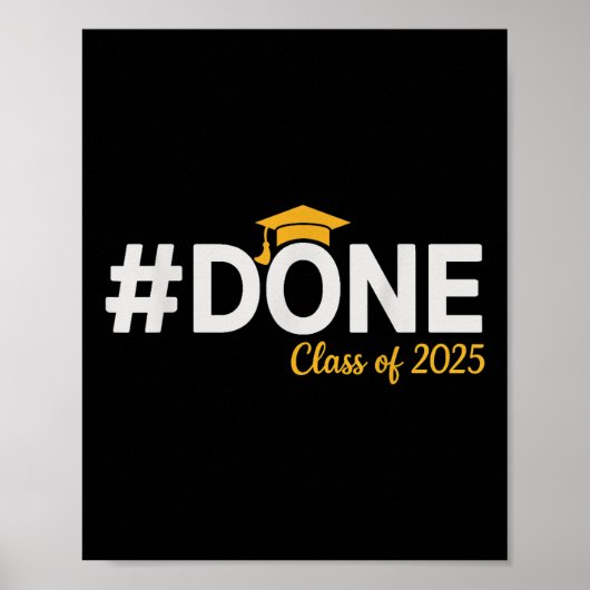 #done Cl of 2025 - Abschluss So Done 2025 Poster (Vorne)