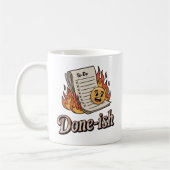 Done-ish | Productivity Guilt with Emotional Humor Kaffeetasse (Links)